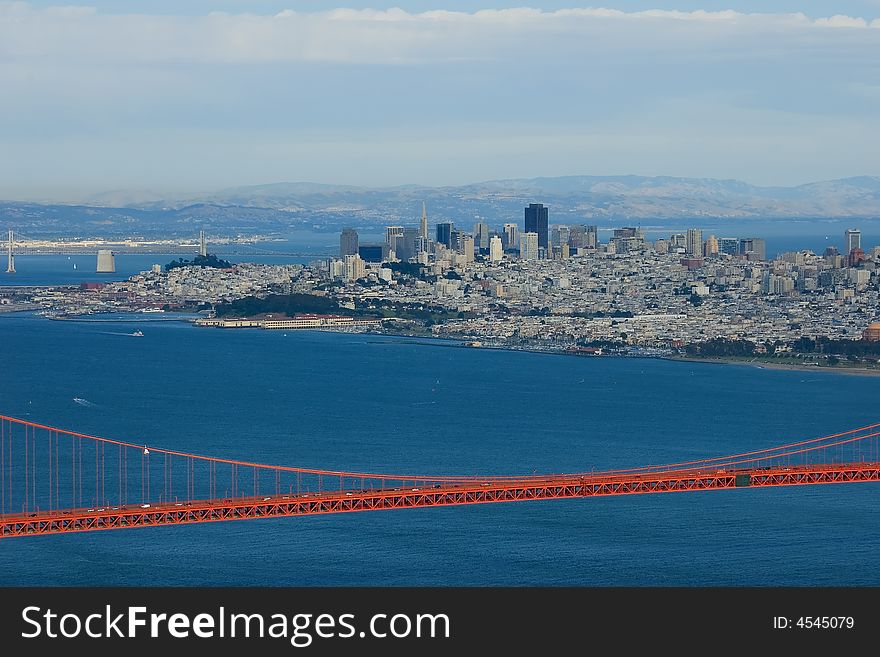 Golden Gate Bridge and San Fra