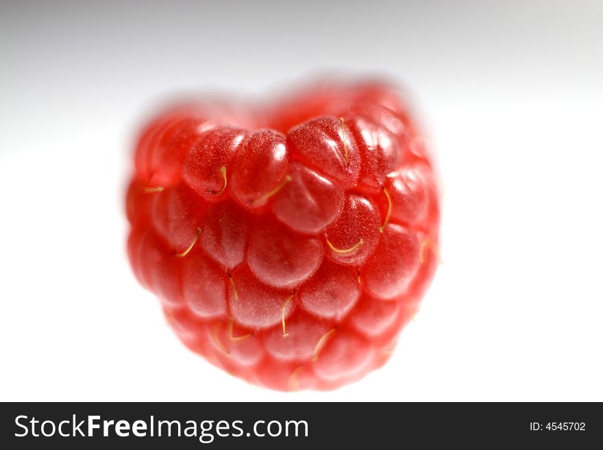 Close up from a raspberry