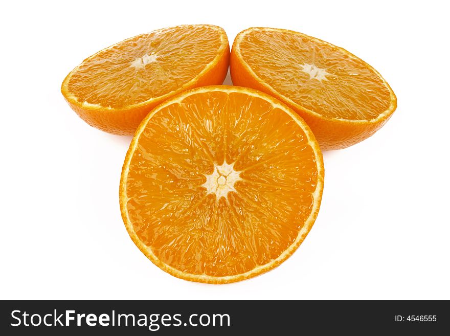 Cutting Three Oranges