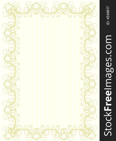 Vector decorative vegetative background pattern. Vector decorative vegetative background pattern