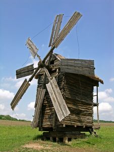 Wooden Mill Stock Photo Wooden Mill Stock Photo