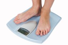 Digital Weights Stock Image