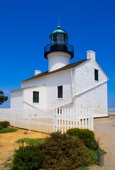Point Loma Lighthouse Cabrillo National Park Royalty Free Stock Images Point Loma Lighthouse Cabrillo National Park Royalty Free Stock Images