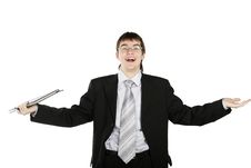 Excitement Of Business Stock Photos Excitement Of Business Stock Photos