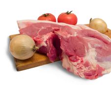 Meat Is Pork Royalty Free Stock Image Meat Is Pork Royalty Free Stock Image