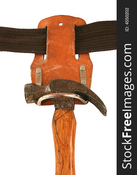 A Hammer on a tool belt