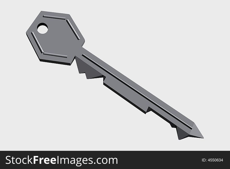 Gray key