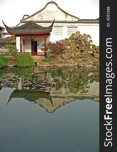 Typical chinese pavilion:The master of nets garden. Typical chinese pavilion:The master of nets garden