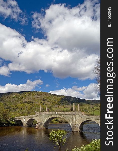 The wade bridge aberfeldy perthshire scotland united kingdom. The wade bridge aberfeldy perthshire scotland united kingdom
