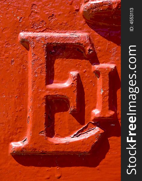 A found letter, part of an entire alphabet, seen on an English pillar box. Suitable for use as part of a headline or as a drop capital at the beginning of a paragraph. A found letter, part of an entire alphabet, seen on an English pillar box. Suitable for use as part of a headline or as a drop capital at the beginning of a paragraph.