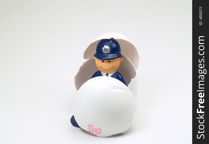 New born Police man