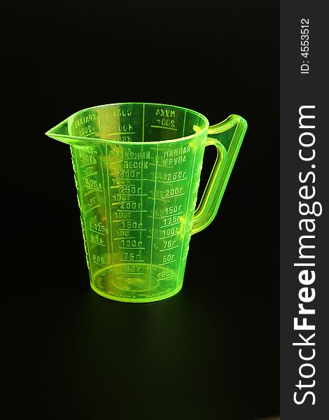 Plastic Measured Mug