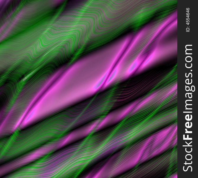 Abstract curtain background, computer generated