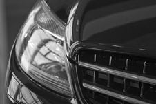 Reflection On Car Royalty Free Stock Image