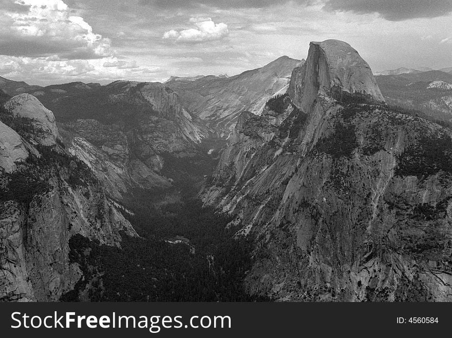 Half Dome Landscape