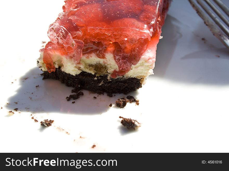 Delicious raspberry brownie pie plate. Delicious raspberry brownie pie plate