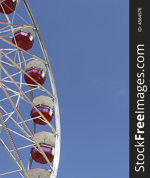 Fairus wheel at the North Carolina State Fair.