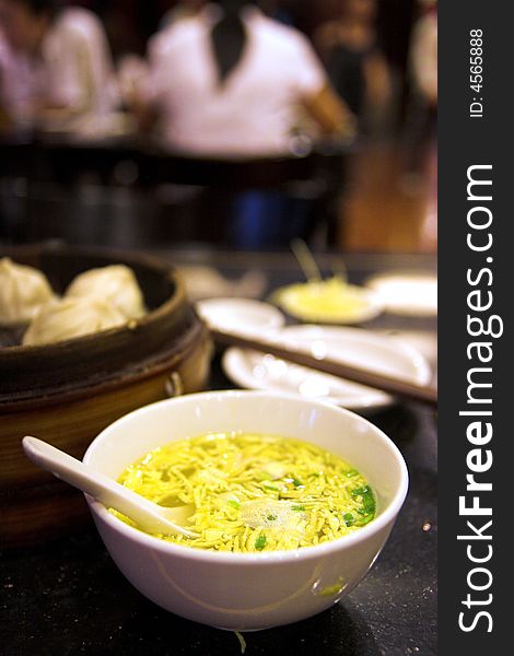 Egg soup, shanghai special foods