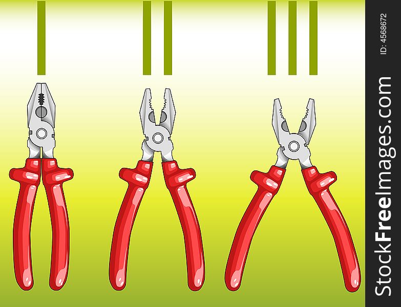 Composition From Flat-nose Pliers