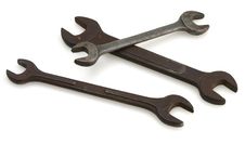 Vintage Wrenches Royalty Free Stock Photography