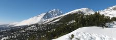 Snowy Tatras Royalty Free Stock Images