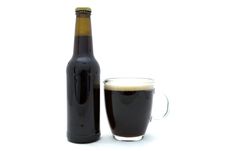Dark Beer Royalty Free Stock Photography Dark Beer Royalty Free Stock Photography