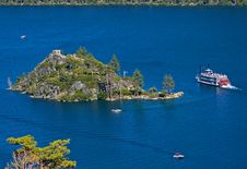 Fanette Island In Lake Tahoe Stock Photography Fanette Island In Lake Tahoe Stock Photography