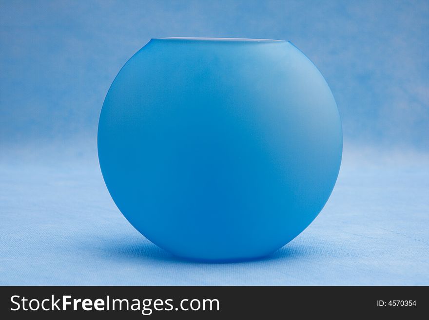 Blue vase