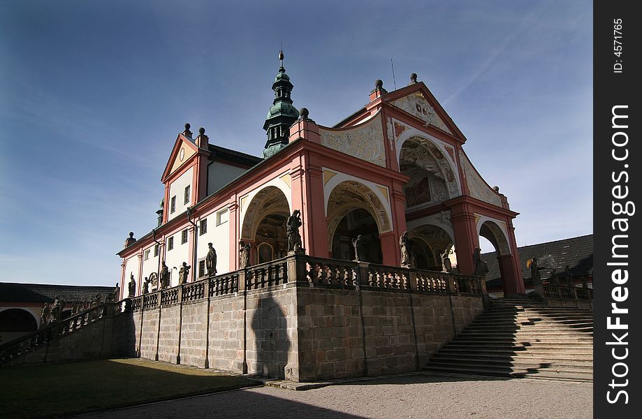 Holy shrine,sans tum,Czech Republic,Europe. Holy shrine,sans tum,Czech Republic,Europe