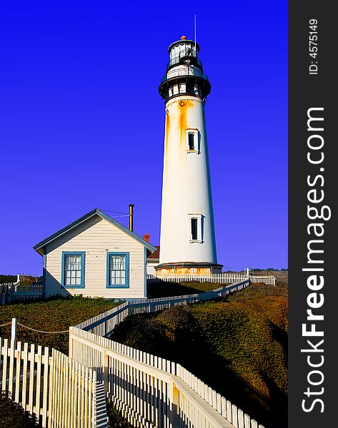 Pigeon Point Lighthouse in California