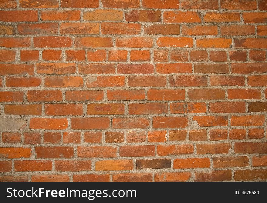 Old brick wall texture, background