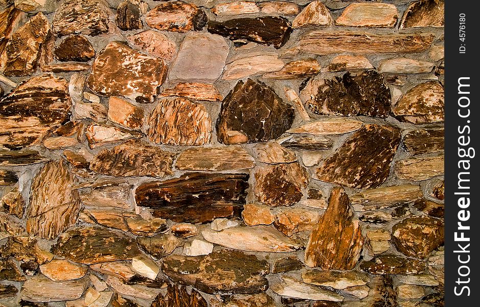 Reddish stone wall texture, background