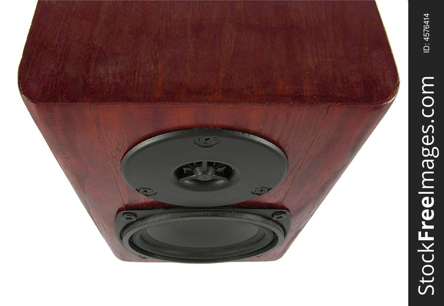 Wooden Loudspeaker Box Top View