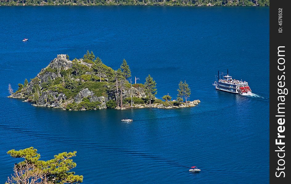 Fanette Island In Lake Tahoe