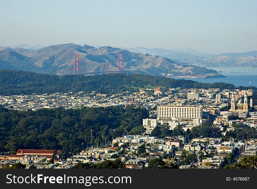 San Francisco from the top