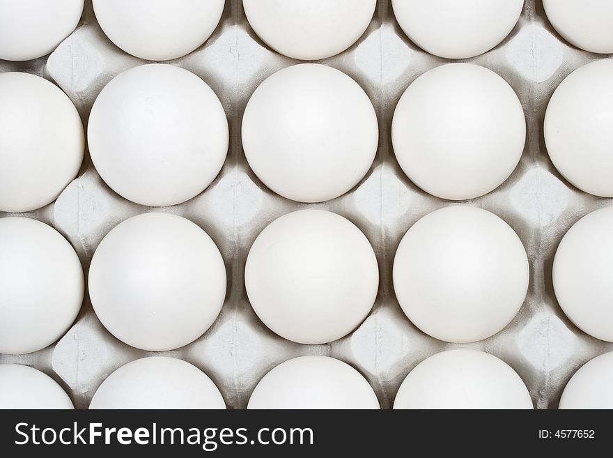 Background from fresh eggs in carton. Background from fresh eggs in carton.