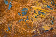 Iron Sheet With Rust Royalty Free Stock Images