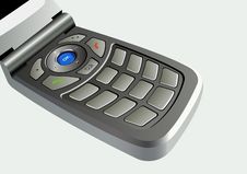 Mobile Phone Buttons Vector Stock Image