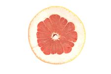 Slice Of Grapefruit Stock Image Slice Of Grapefruit Stock Image