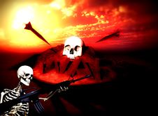War Skeleton War Background 7 Stock Photo War Skeleton War Background 7 Stock Photo