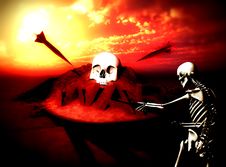 War Skeleton War Background 8 Royalty Free Stock Images War Skeleton War Background 8 Royalty Free Stock Images