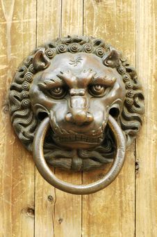 Ancient Knocker Royalty Free Stock Photography Ancient Knocker Royalty Free Stock Photography