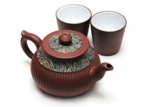 Japan Teapot With Two Cups Stock Image Japan Teapot With Two Cups Stock Image