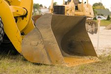 The Business End Of A Front-end Loader Stock Image