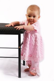 Little Baby Girl Stock Photography Little Baby Girl Stock Photography
