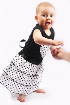 Little Baby Girl Royalty Free Stock Images Little Baby Girl Royalty Free Stock Images
