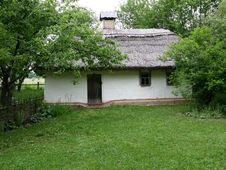 Ukrainian Old Country House Stock Images Ukrainian Old Country House Stock Images