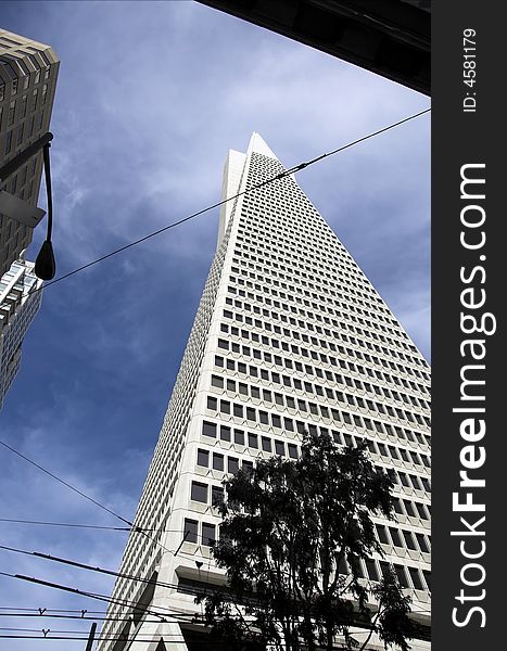 Office towers in San Francisco financial district.