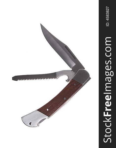 A Penknife With A Saw
