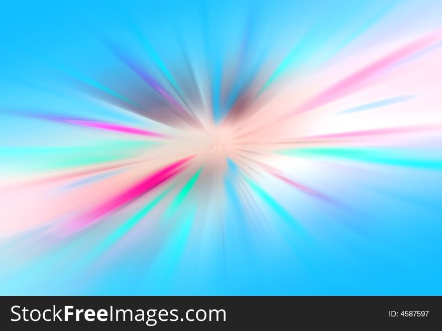 Colorful abstract of lines on blue background. Colorful abstract of lines on blue background